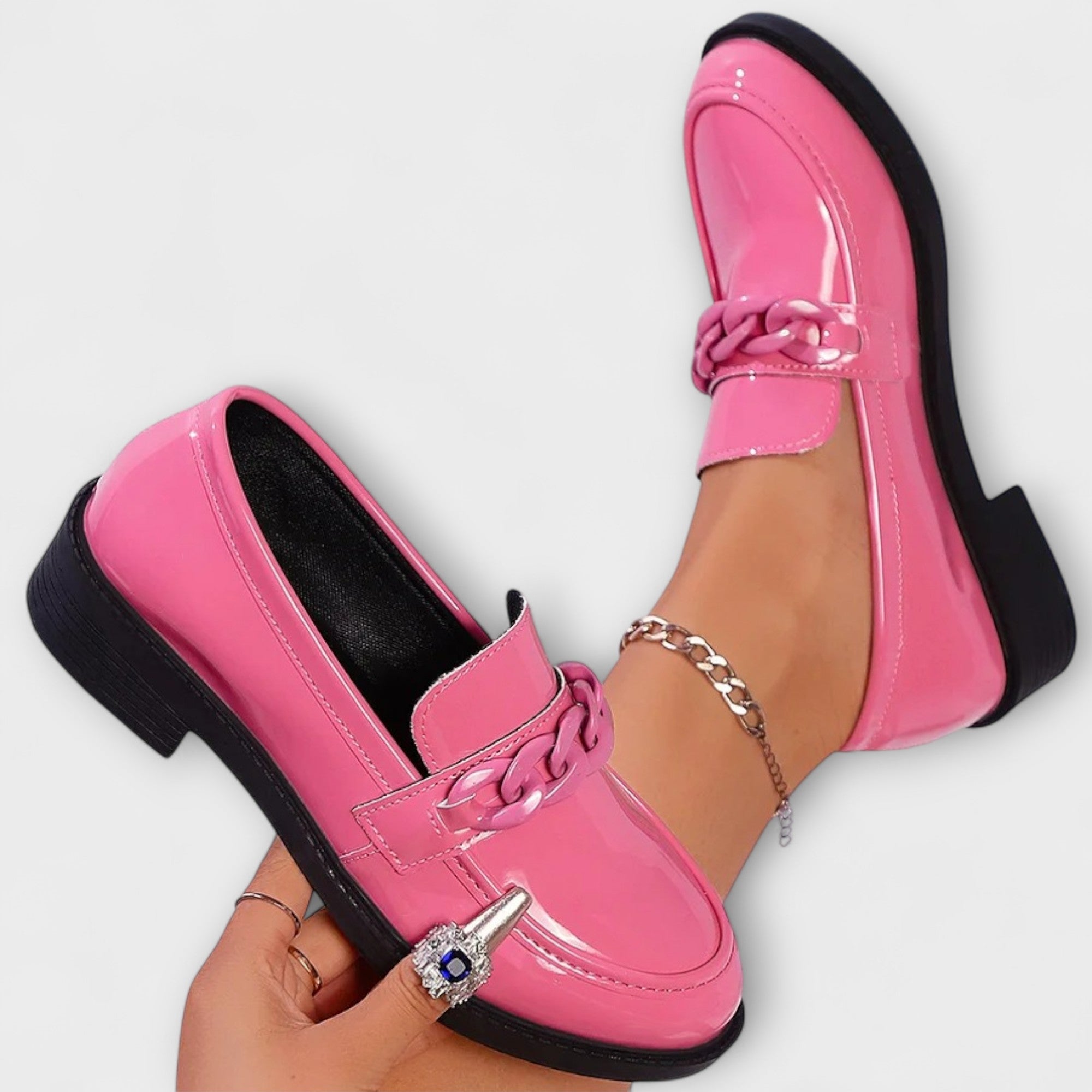 Sophie – Casual Mocassins met Uniek Design