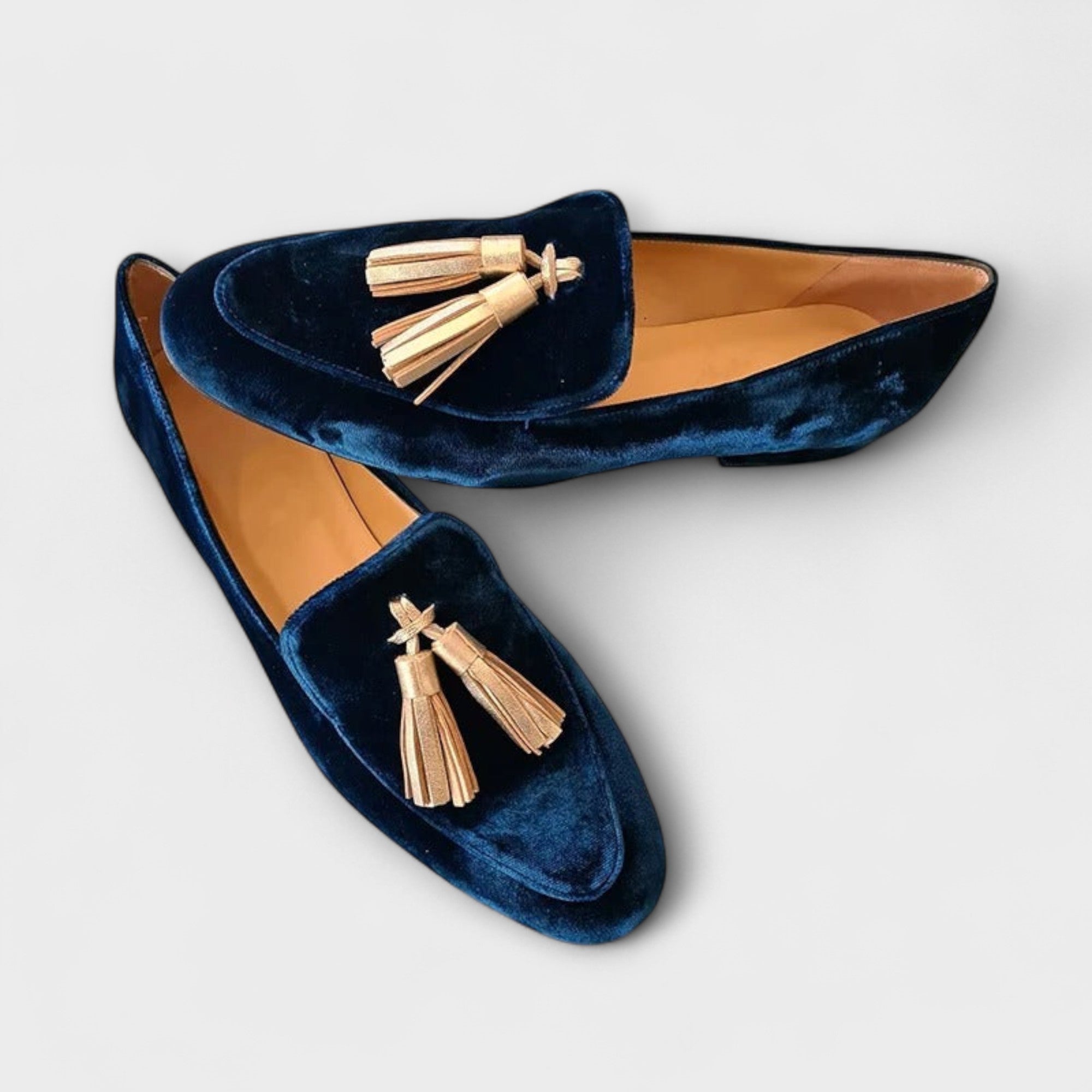 Quinnlyn – Vintage geïnspireerde loafers met franjes