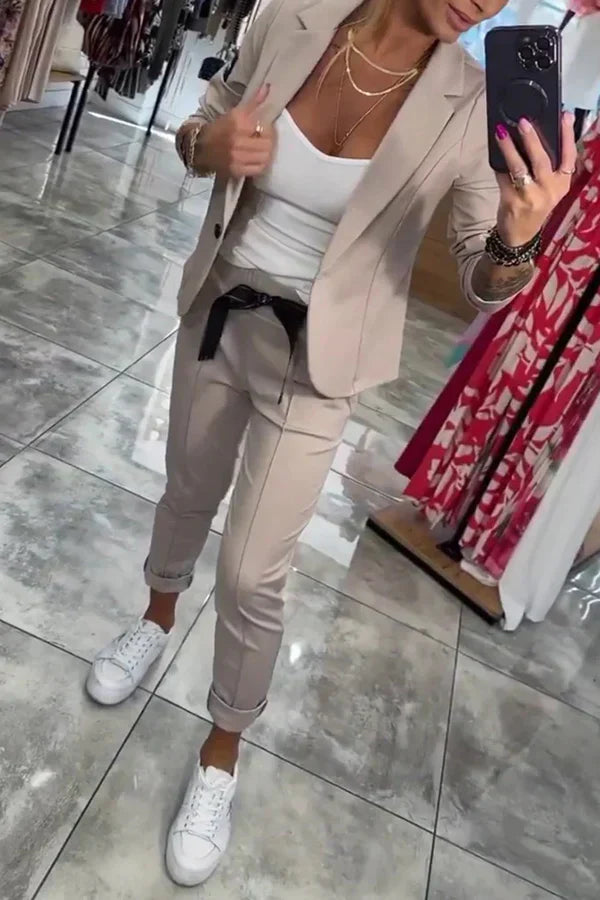 Deborah | Blazer met Bijpassende Pantalon