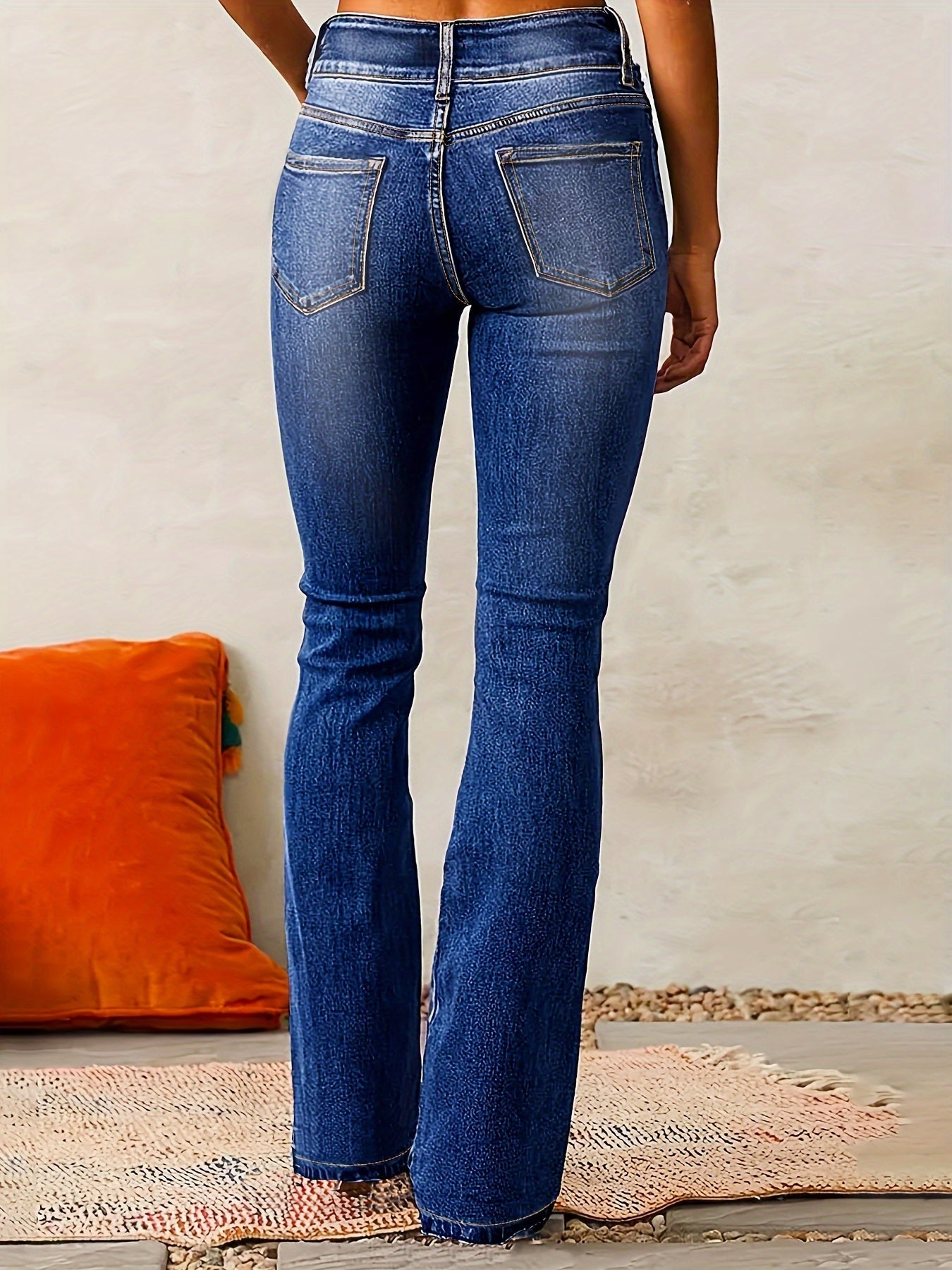Aya™ | High-waist flared jeans