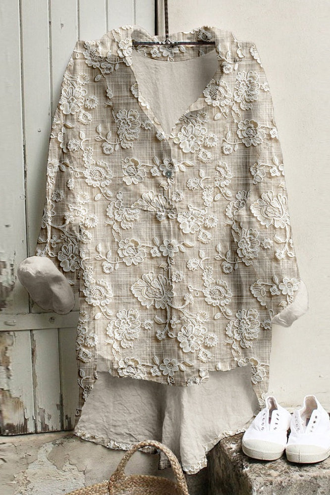 celine | Elegante Bloemenblouse