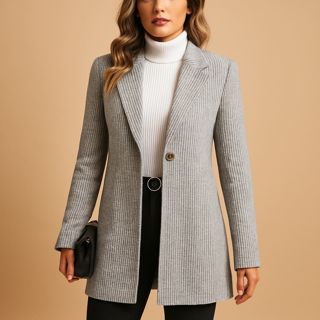 Rivka | Klassieke Getailleerde Blazer met Lange Mouwen