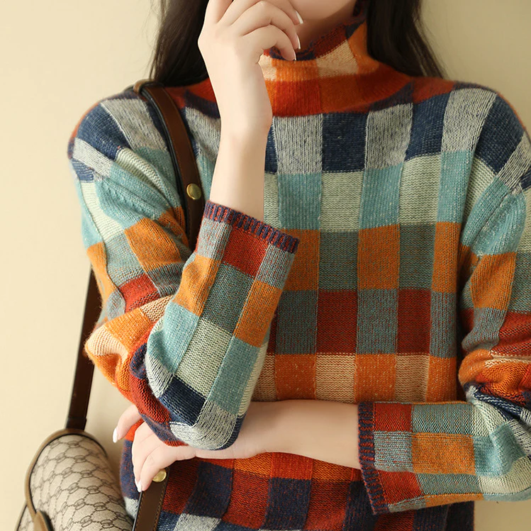 Van Gogh warme luxe cashmere-trui