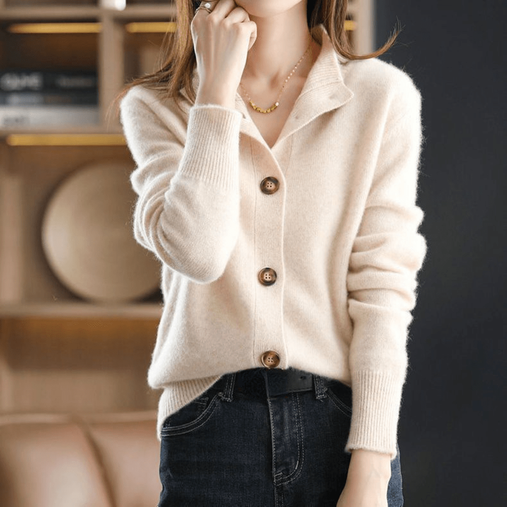 Lotte | Gebreid Kasjmier Vest