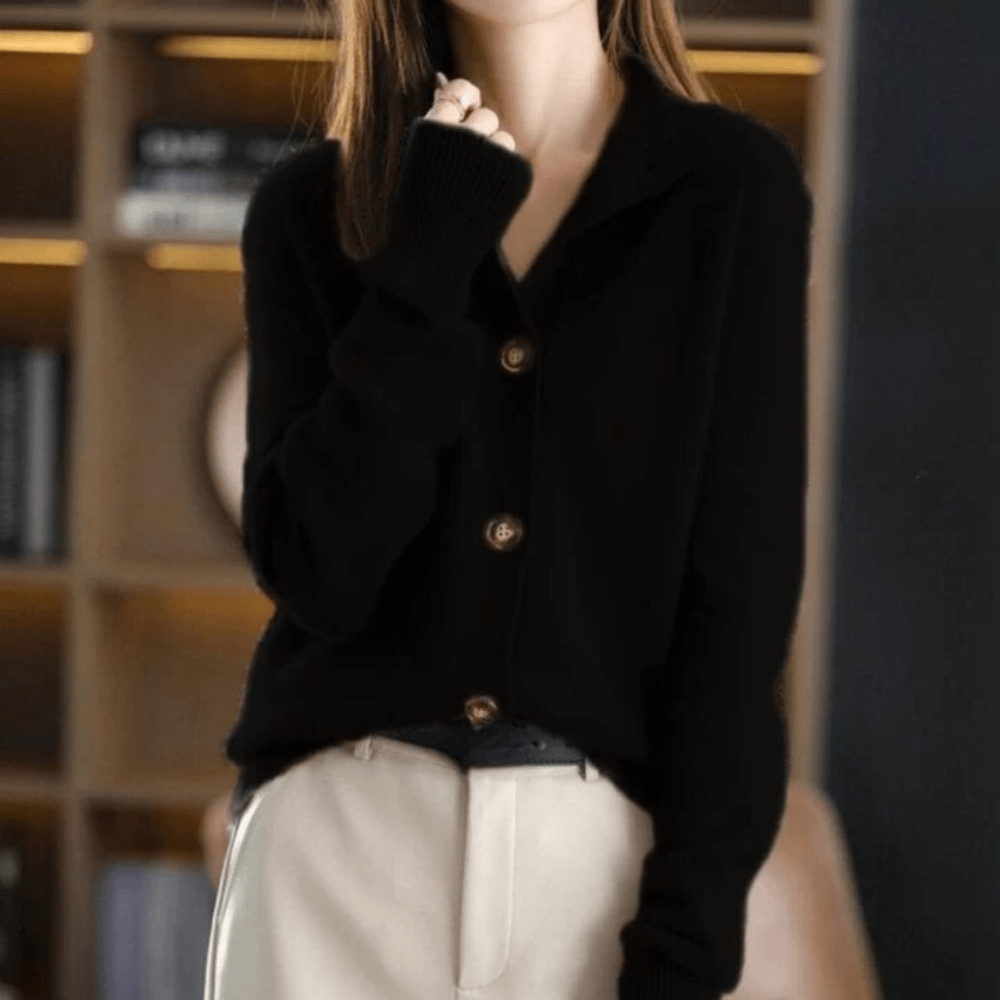 Lotte | Gebreid Kasjmier Vest