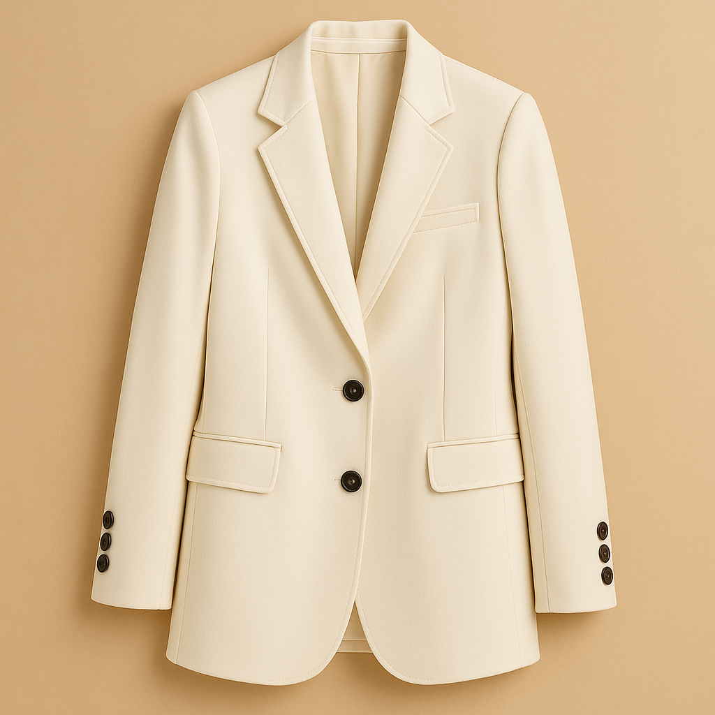 Rivka | Lange Blazer met Tijdloos Design voor Dames