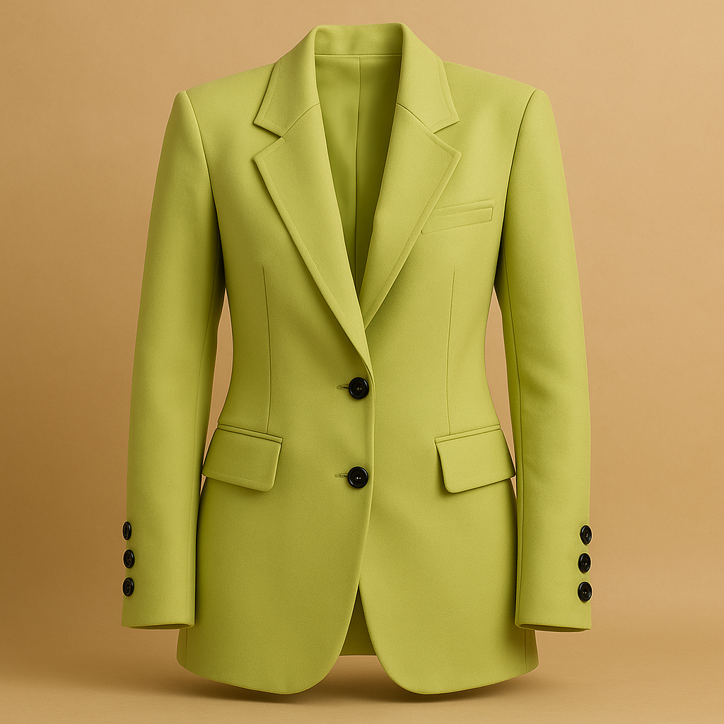 Rivka | Lange Blazer met Tijdloos Design voor Dames