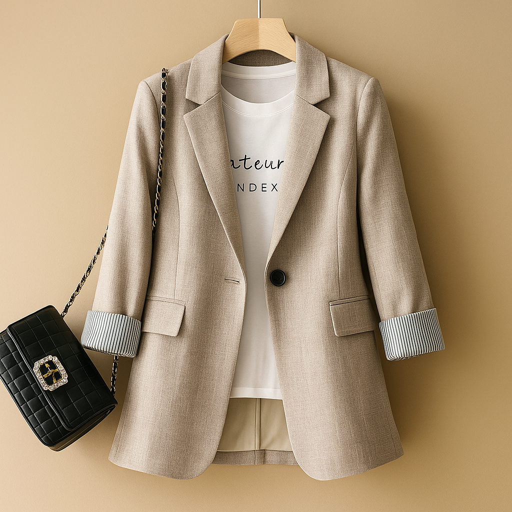 Rivka | Lichte Blazer met Lange Mouwen voor Dames
