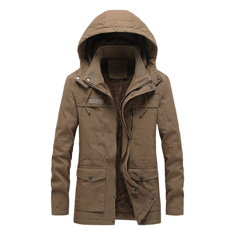 Sam | Casual katoenen winterjas
