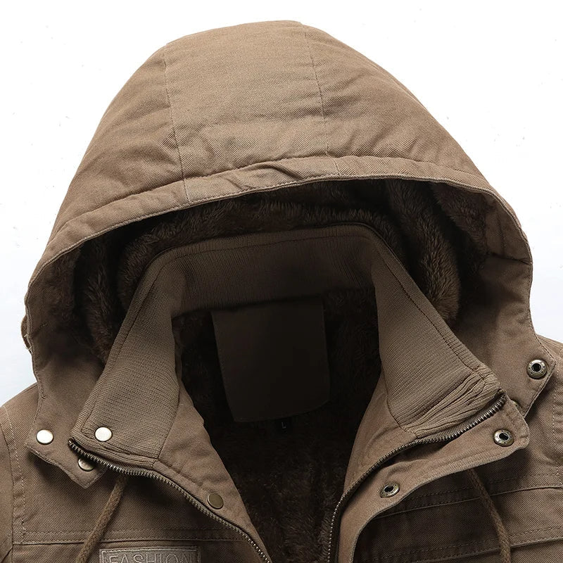 Sam | Casual katoenen winterjas