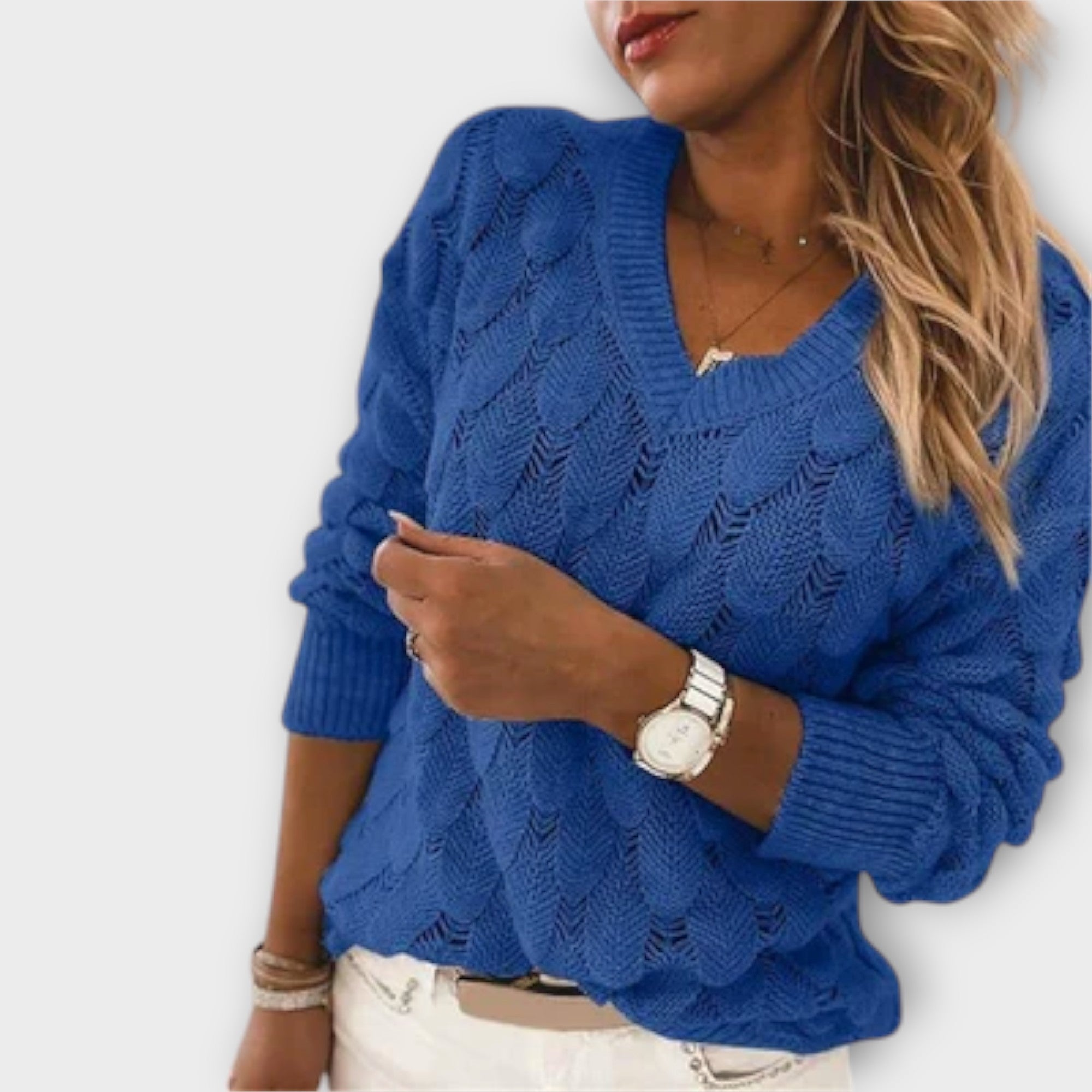 Stil&Co – Pullover met V-hals