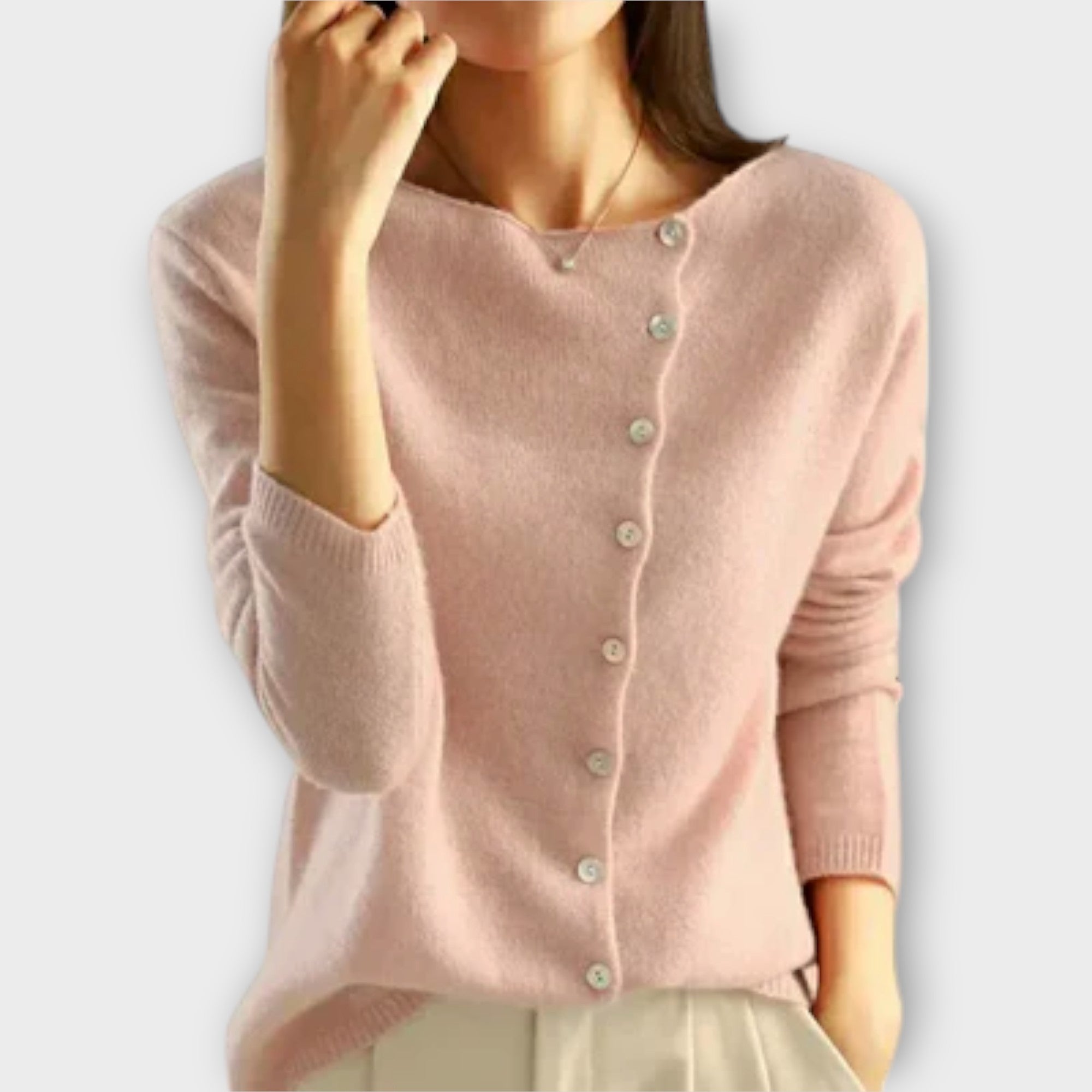 Paulien – Comfortabele Herfstcardigan van Premium Wolmix
