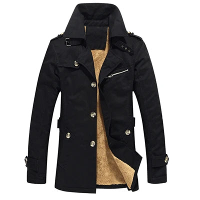 Bram | Elegante gewatteerde trenchcoat